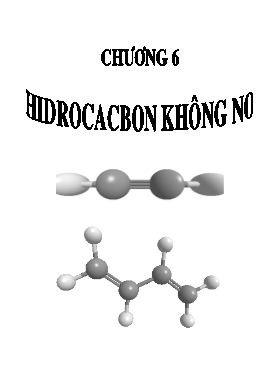 Giáo án Hóa học 11 nâng cao - Chương 6: Hidrocacbon không no
