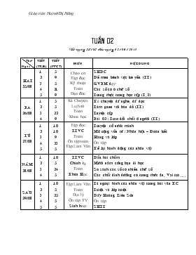 Giáo án Lớp 4 - Huỳnh Thị Hằng - Tuần 2