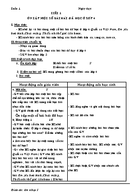 Giáo án Âm nhạc Lớp 5