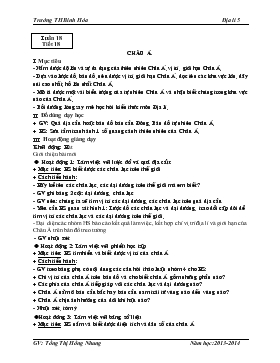 Giáo án Địa lí 5 - Tống Thị Hồng Nhung - Học kỳ 2