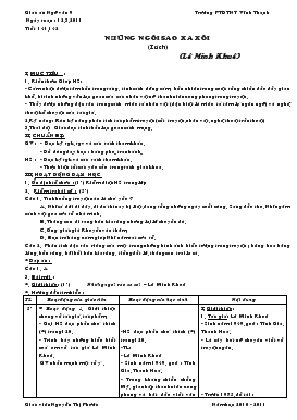 Giáo án Ngữ văn 9 - Nguyễn Thị Phước - Tuần 29