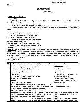 Giáo án Ngữ văn 9 - Tiết 121-125