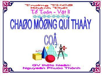 Bài giảng Hình học 9 - Tiết 7: Vị trí tương đối của hai đường tròn