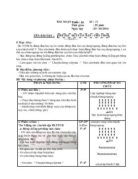 Bài giảng Lớp 1 - Môn Âm nhạc - Tuần 10 - Bài 10 - Thể dục rèn luyện thân thể cơ bản - Trò chơi