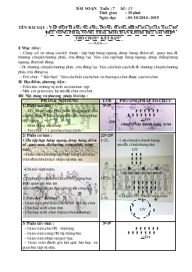 Bài giảng Lớp 1 - Môn Thể dục - Tuần 7 - Tập hợp hàng ngang, dóng hàng, điểm số, quay sau, đi đều vòng phải, vòng trái, đổi chân khi đi đều sai nhịp trò chơi “ kết bạn”