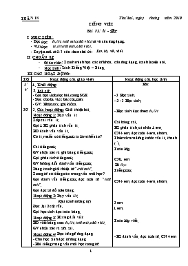 Bài giảng Lớp 1 - Môn tiếng Việt - Bài 73: It - It