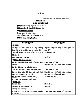 Bài giảng Lớp 1 - Môn : Toán bài : Luyện tập