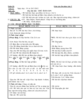 Bài giảng Lớp 2 - Môn Âm nhạc - Bài 28: Học hát bài: Chú ếch con