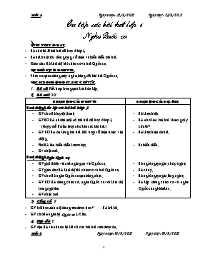 Bài giảng Lớp 2 - Môn Âm nhạc - Tuần 1 - Ôn tập các bài hát lớp 1: Nghe quốc ca