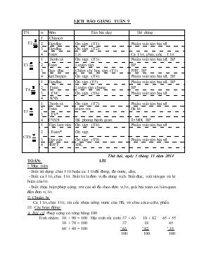 Bài giảng Lớp 2 - Môn Toán - Lít (tiếp)