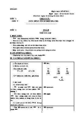 Bài giảng Lớp 2 - Môn Toán - Tiết 41: Lít (tiếp)