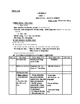 Bài giảng Lớp 3 - Môn Âm nhạc - Tiết 3 - Học bài hát: Bài ca đi học