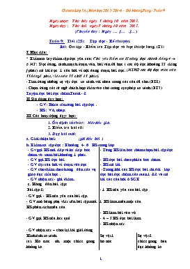 Bài giảng Lớp 3 - Môn Tiếng Việt - Tuần 9: Tiết (25): Tập đọc - Kể chuyện - Bài: Ôn tập - Kiểm tra: Tập đọc và học thuộc lòng (tiếp)