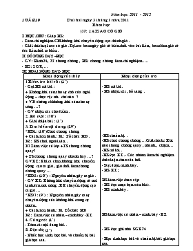 Bài giảng Lớp 4 - Môn Khoa học - Tuần 19 - Tiết 37 - Tại sao có gió