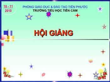 Bài giảng Lớp 4 - Môn Tiếng Việt - Mở rộng vốn từ: Đồ chơi - Trò chơi