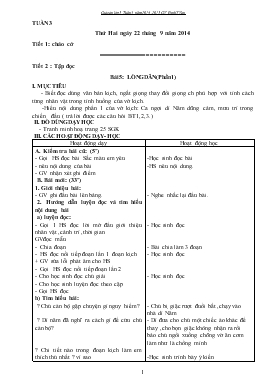 Bài giảng Lớp 5 - Môn Tiếng Việt - Tiết 2 :Tập đọc - Bài 5: Lòng dân(phần 1)