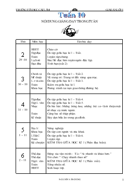Giáo án lớp 5 - Môn Tiếng Việt - Tập đọc: ôn tập giữa học kì 1 ( tiết 1)