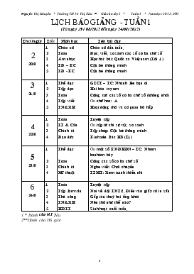 Bài giảng Lớp 3 - Môn Toán - Bài : Đọc, viết, so sánh các số có ba chữ số