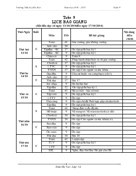 Bài giảng Lớp 3 - Môn Toán - Tuần 9 - Bài 41 - Góc vuông, góc không vuông