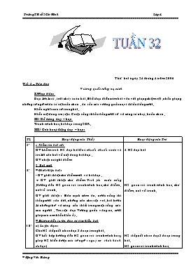 Bài giảng Lớp 4 - Môn Tiếng Việt - Tuần 32 - Tiết 1 – Tập đọc: Vương quốc vắng nụ cười.