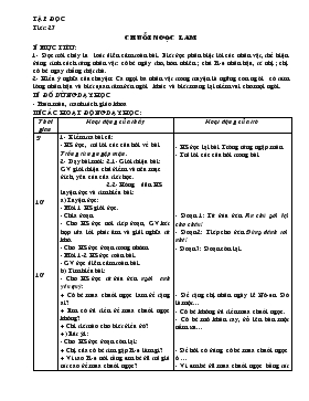Bài giảng Lớp 5 - Môn Tiếng Việt - Tập đọc - Tiết: 27 - Chuỗi ngọc lam