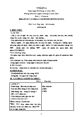 Bài giảng Lớp 5 - Môn Tiếng Việt - Tiết 2, 3: Tập đọc - Kể chuyện: Đôi bạn