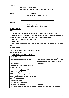 Bài giảng Lớp 5 - Môn Tiếng Việt - Tiết 2, 3: Tập đọc - Kể chuyện: Nhà bác học và bà cụ