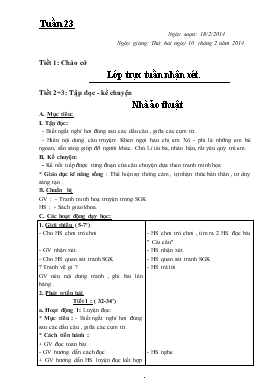 Bài giảng Lớp 5 - Môn Tiếng Việt - Tiết 2, 3: Tập đọc - Kể chuyện: Nhà ảo thuật