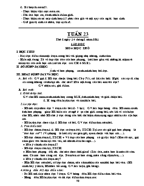 Bài giảng Lớp 5 - Môn Tiếng Việt - Tuần 23 - Tập đọc: Hoa học trò