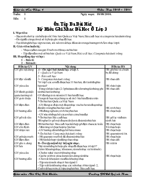 Giáo án cả năm Âm nhạc khối 4