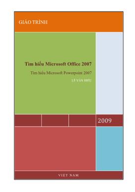 Tìm hiểu Microsoft Powerpoint 2007
