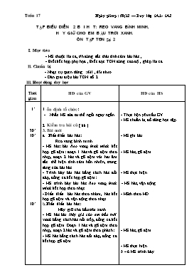 Giáo án Âm nhạc lớp 5