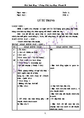 Giáo án Kể chuyện 5 – Trường Tiểu học Hợp Thanh B