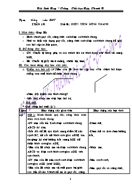 Giáo án Toán 5 kì 2 – Trường Tiểu học Hợp Thanh B