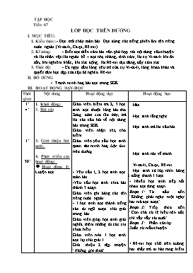 Giáo án Tổng hợp khối 5 - Tuần 34