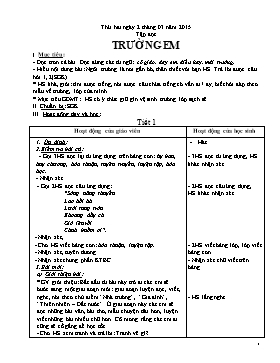 Giáo án tổng hợp lớp 1 - Tuần 25