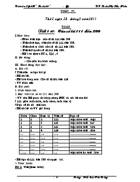 Giáo án Tuần 29 Lớp 2