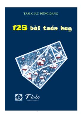 125 bài toán hay phần tam giác đồng dạng