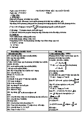 Giáo án môn Toán 6 năm 2012 - Tiết 51, 52