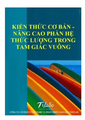 Kiến thức cơ bản nâng cao phần hệ thức lượng trong tam giác vuông