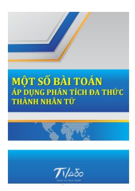 Một số bài toán áp dụng phân tích đa thức thành nhân tử