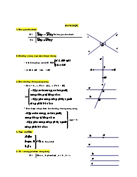Toán học - Các dạng toán hình 7