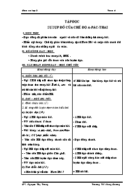 Giáo án môn Tiếng Việt 5 - Tuần 6 đến tuần 10